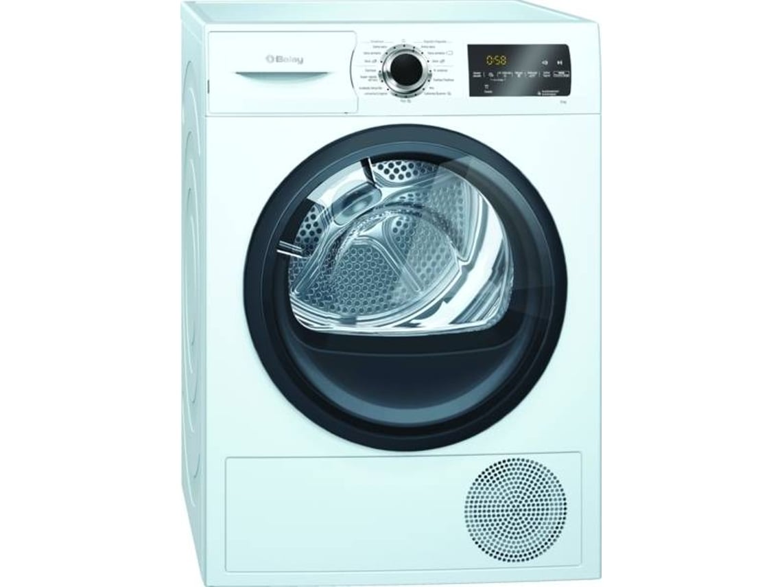 Máquina de Secar Roupa BALAY 3SB198BP (9 kg - Bomba de Calor - Branco)