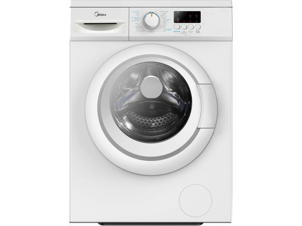 Máquina de Lavar Roupa MIDEA MFSE06W80/W-PT (8 kg - 1400 rpm - Branco)