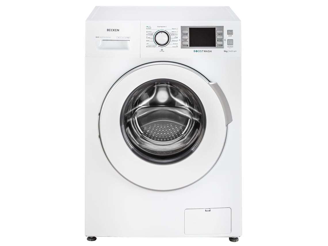 9ebe509a8e9a3c2fb157f7c43dda9599dda78023 Máquina de Lavar Roupa BECKEN Boostwash BWM5380WH (9 kg - 1400 rpm - Branco) - Image 1